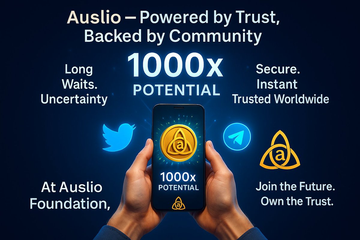 auslioofficial's tweet photo. Most verification platforms start with a promise. Auslio was built to end fraud in education & immigration. — with blockchain-verified trust for:
 — Governments 
— Universities & Banks 
— Students & Travelers 
Auslio – The Future Safe ID. 
#Blockchain #eVisa #DigitalIdentity #auslio