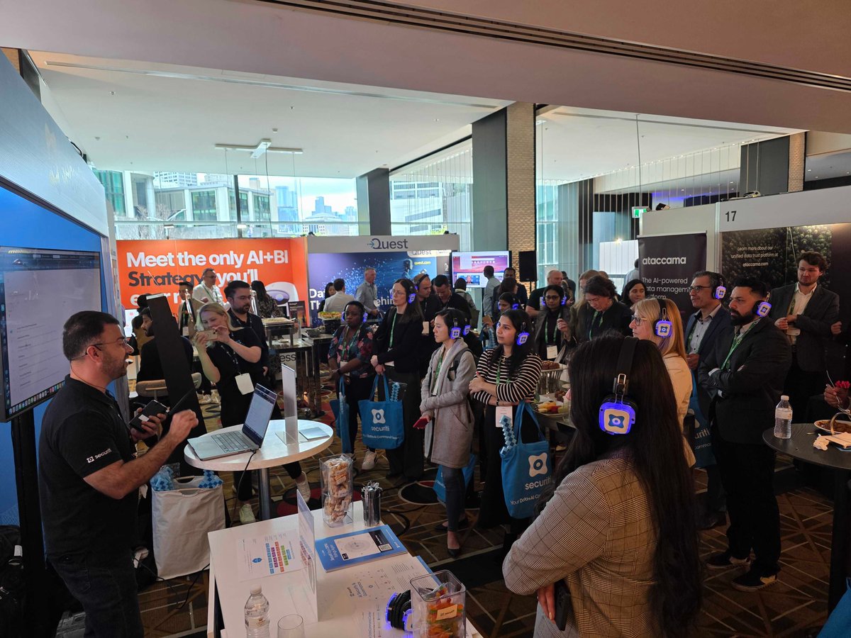 SecuritiAI's tweet image. We’re live at #CDAOMel 2025! 📍 Booth #18 – See how Securiti’s Data+AI Command Center helps secure data & AI to accelerate innovation.
#DataTrust #DSPM #AISecurity #DataSecurity #AIGovernance #GenAI #DataAISecurity