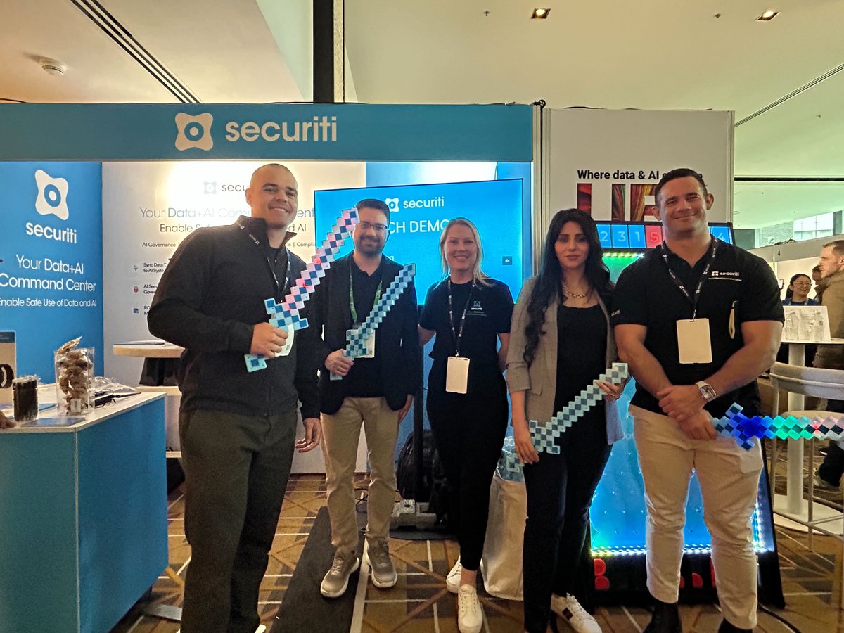 SecuritiAI's tweet image. We’re live at #CDAOMel 2025! 📍 Booth #18 – See how Securiti’s Data+AI Command Center helps secure data & AI to accelerate innovation.
#DataTrust #DSPM #AISecurity #DataSecurity #AIGovernance #GenAI #DataAISecurity