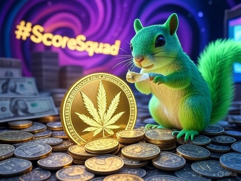GanjaScore's tweet photo. $SCORE is the dankest #Memecoin on #Solana! Forget $DOG & $TROLL, join the #ScoreSquad for cannabis-fueled vibes & moonshot dreams! Swap now & blaze up! #Crypto #ToTheMoon https://t.co/GqlIddK83M
