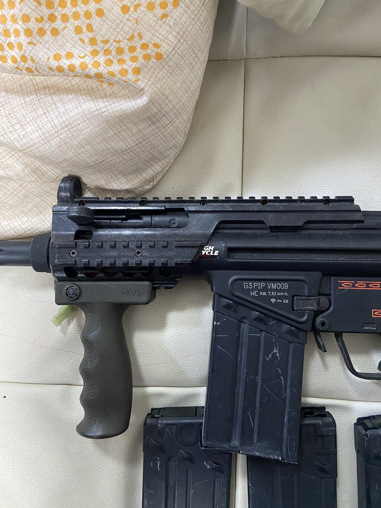 MP5K バイオハザード仕様 1/6 クルツ MP5K サブマシンガン 銃 アリス バイオハザード