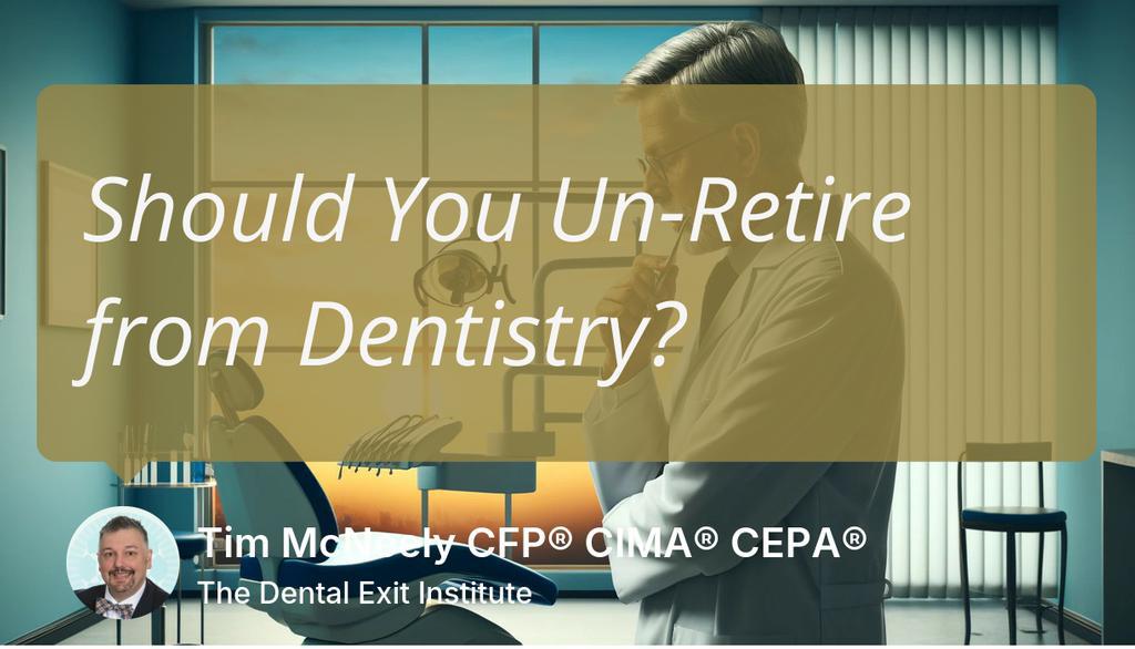 timmcneely's tweet image. If you return to work for a dental practice that offers private health insurance, you can enroll and still keep your Medicare coverage (as either primary or secondary coverage).

Read more 👉 lttr.ai/AilDn

#ChangingRetirementLandscape #FinancialImplications