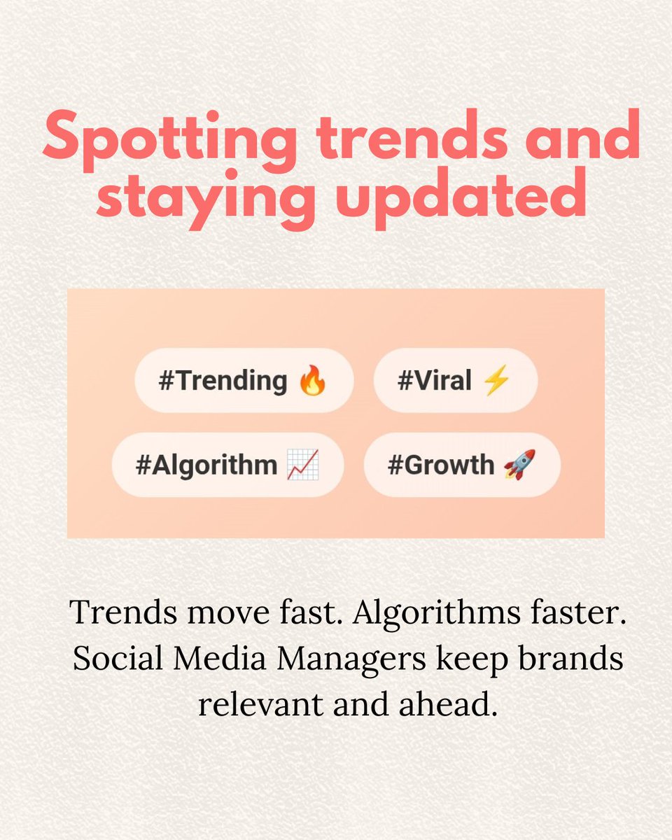MIYA4Creatives's tweet photo. 👉 Swipe through this carousel to see the things social media managers actually do behind the scenes to grow brands.
✨ Bonus: you’ll realize why hiring one isn’t an expense, it’s an investment.
#MIYAForCreatives #SocialMediaManagement #SocialMediaManager #DigitalMarketingTips https://t.co/aE4ysGZjVM