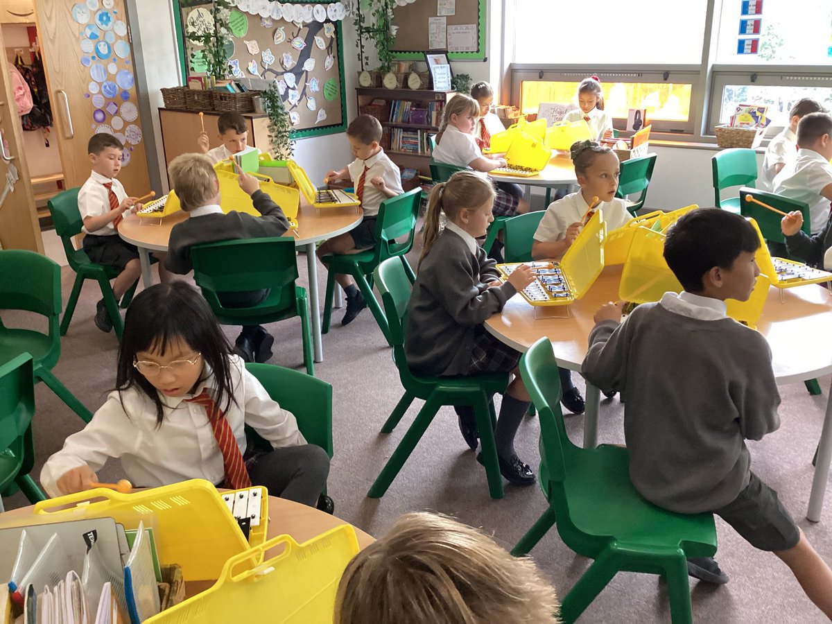 Beech Tree had their first music lesson of the year this week!