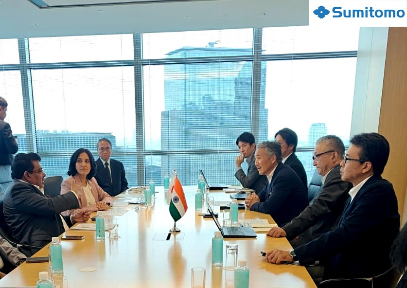 MBPatil's tweet photo. Meeting with Sumitomo – Boosting Karnataka’s Steel & Green Energy Future

Met senior officials from Sumitomo Corporation today.
The group confirmed an investment of ₹2,345 crore through Mukand Sumi (JV with Bajaj Group) for a greenfield steelmaking facility in Koppal, set to begin operations by 2028, powered largely by renewable energy.

Sumitomo also showed interest in setting up a biomass energy unit in Karnataka in the short term.

The Government of Karnataka assures full support and welcomes them to explore opportunities across other sectors too.

#SumitomoCorporation #InvestInKarnataka #Steel #GreenEnergy #ಜಪಾನ್_ಪ್ರವಾಸ #BeyondBengaluru #KarnatakaDelegationinJapan
#MukandSumi #Bajaj #koppal