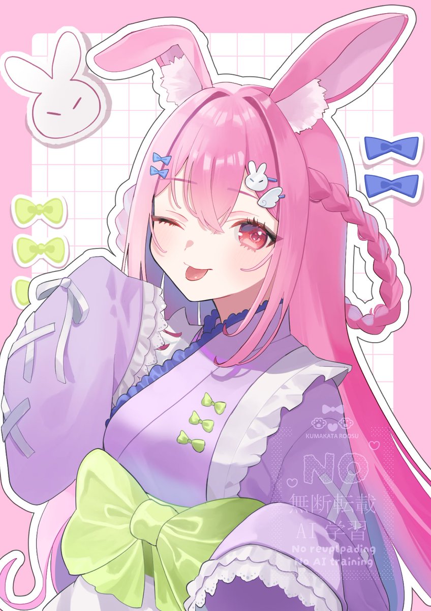 熊方ろおす୨୧ illust&live2D on X: 
