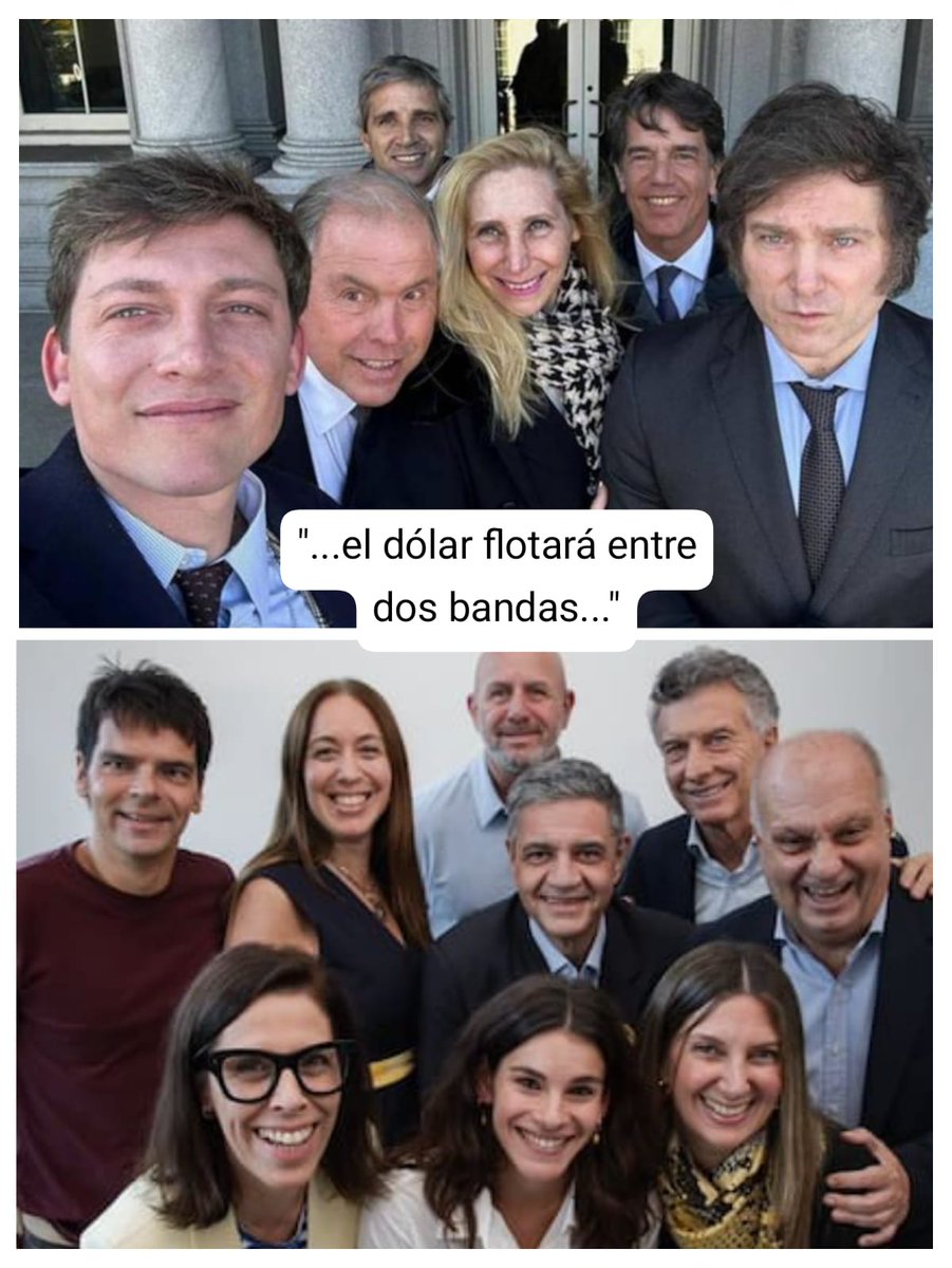 AxelKicillof's tweet photo. "EL DOLAR FLOTARA ENTRE DOS BANDAS"
Lo explica bien claro Cristina Perez @Cris_noticias 

#FueraMilei #Dolar #CristinaLibre https://t.co/YOCBPoMwRH