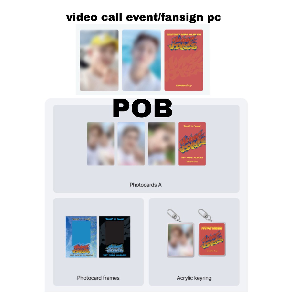 ujisells's tweet image. wts lfb seventeen svt cxm scoups x mingyu 1st mini album hype vibes ph go

VIDEO CALL EVENT (VCE) PC/ FANSIGN FS PC + POB SET - ₱1,000
- 5 photocards
- 2 pc frames
- acrylic keyring

dop: ₱500 each set on sept 27; bal once onhand
NETA

reply/dm to order