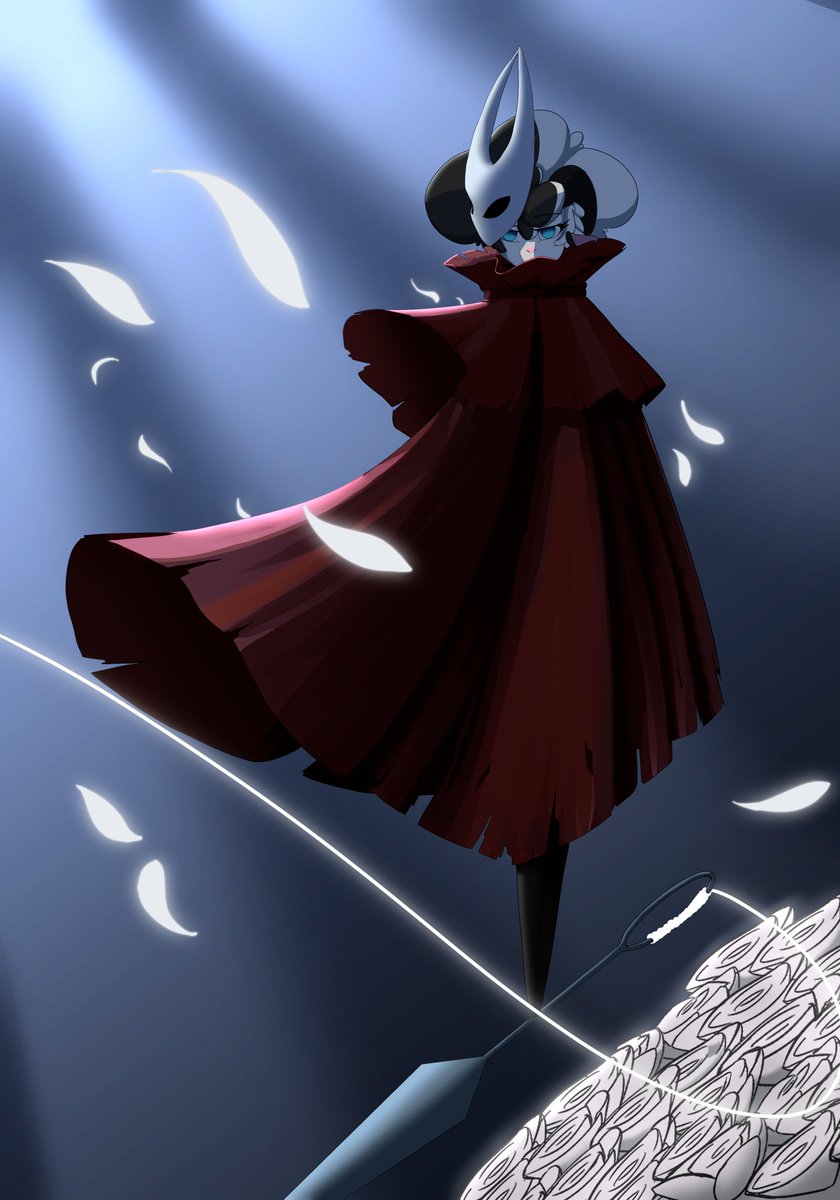 With the huge buzz surrounding Team Cherry Games  new game, I decided to create this illustration :3

If you'd like your own, you can leave a comment and I'll reply with a direct message. #Silksong #furrygirl #furryartist #silksong2025