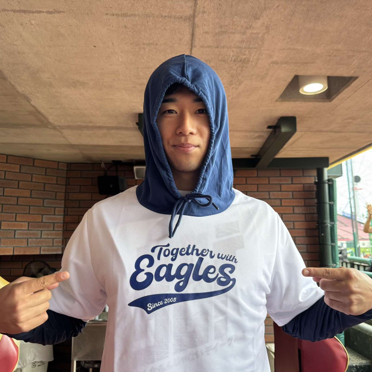 楽天イーグルス 半袖ウェア #69 選手支給品 楽天イーグルス 半袖ウェア