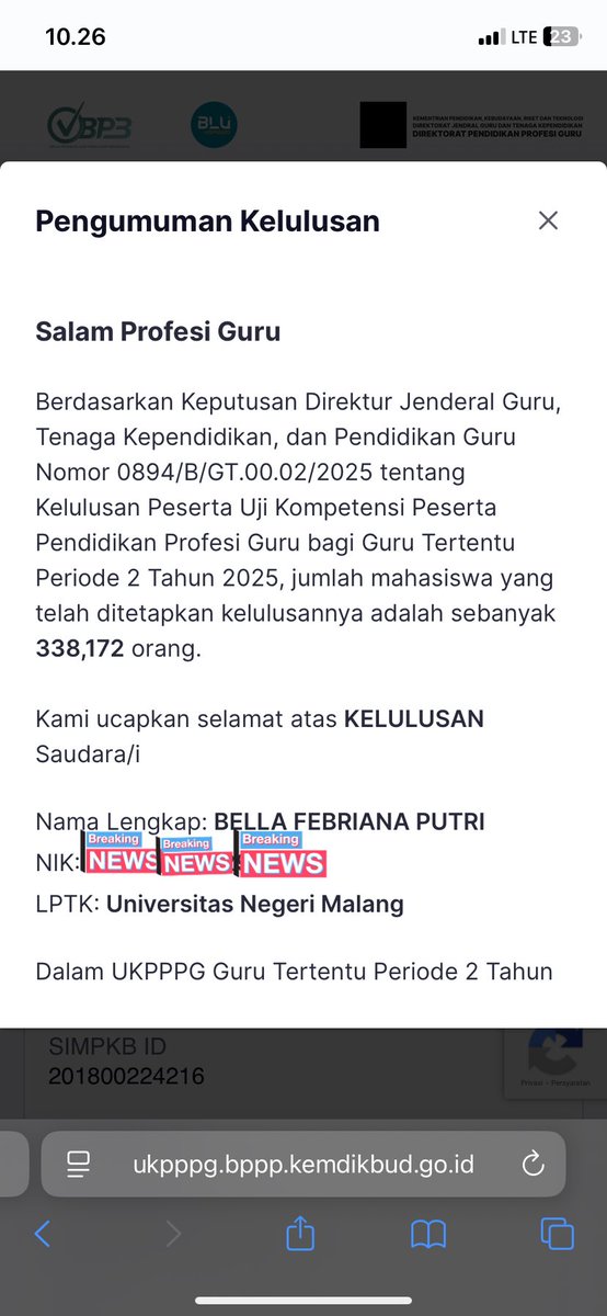 bfpbell's tweet photo. Alhamdulillah 
Lancarkan selanjutnya yaAllah https://t.co/cwkQhXWPt7