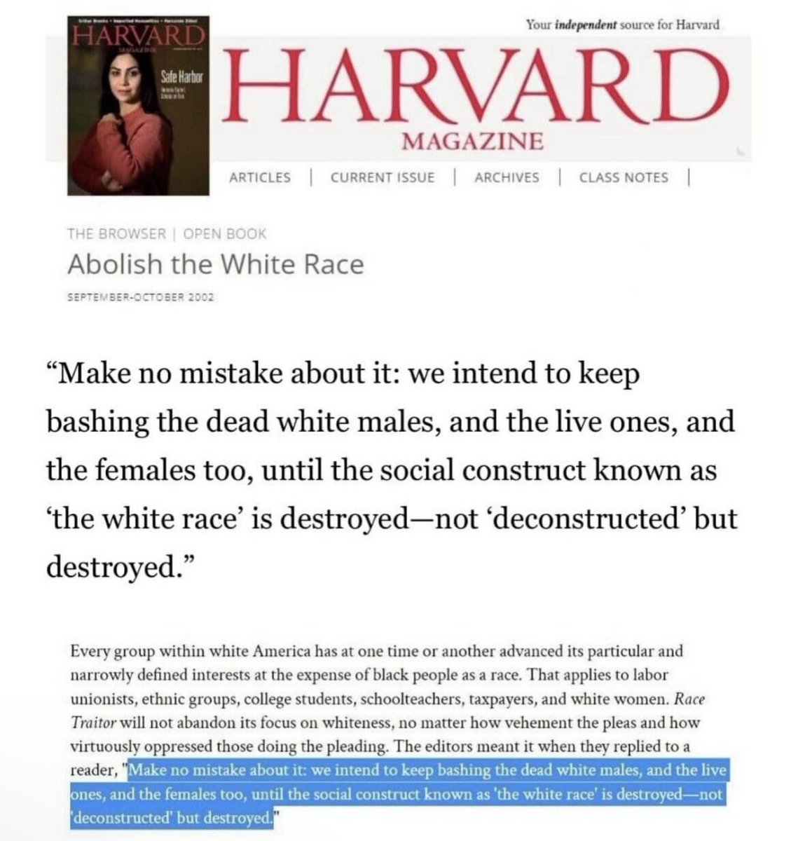 StartWhere_U_R's tweet image. They are programming us to hate White people in subtle and not so subtle ways