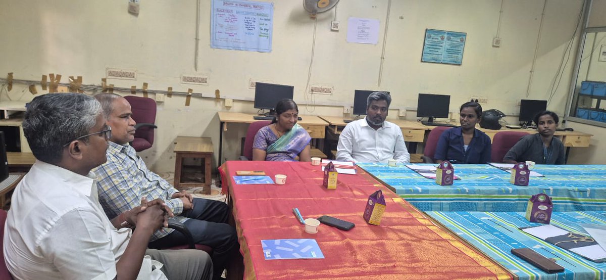 Wptchennai's tweet image. 📌 IX BoG Sub-Committee Meeting
🏛️ Commercial Practice Dept | 🗓 09.09.25
🤝 Discussion on academic growth &amp;amp; quality initiatives.
#BoGIX #CommercialPractice #DharmambalPolytechnic #ExcellenceInEducation