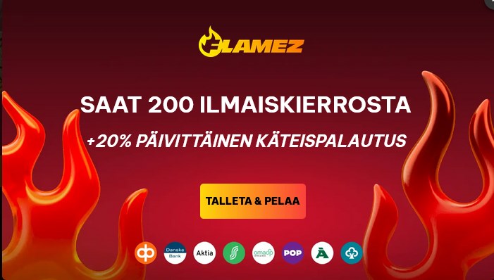 PikaNettiKas's tweet image. Tulikuumaa tunnelmaa ja pikapelaamista - Flamez Casino on täällä! Suosikkioperaattorin tutulla alustalla pelaat Briten pikatalletuksilla ja kotiutat voitot minuuteissa. 🔥
Kävin kokeilemassa kasinoa heti ensimmäisten joukossa pika-nettikasinot.com/kaikki-kasinot…

#flamez #brite #pikakasino