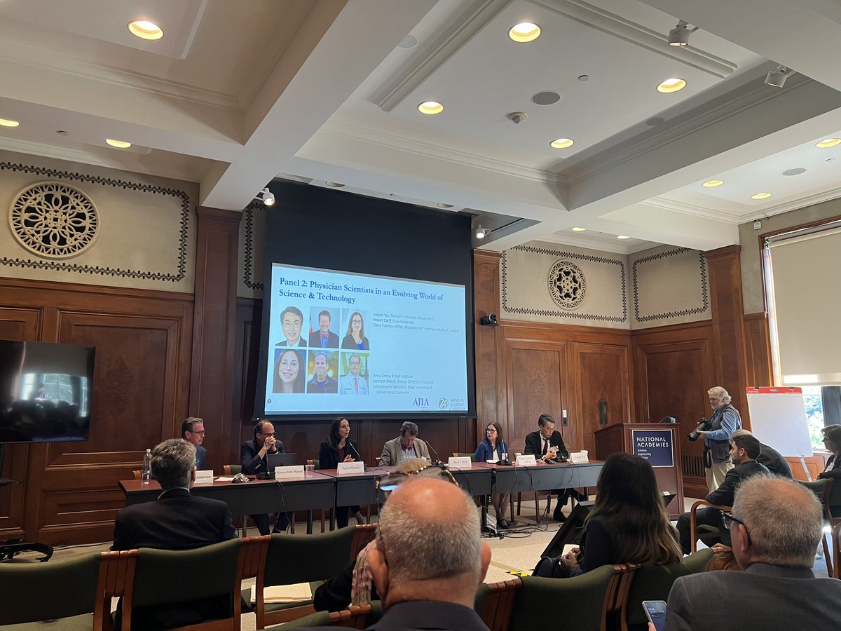 Thanks for <a href="/jennkwanMDPhD/">Jennifer Kwan MD PhD</a> and <a href="/VictorDzau/">Victor Dzau</a> for organizing such an excellent and thought provoking meeting! Lots to do to promote science and innovation for the future!