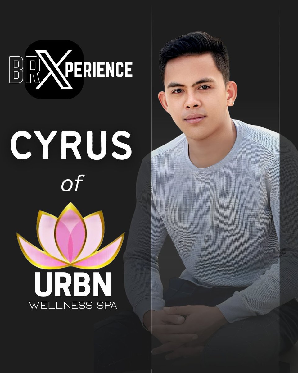 BRXprience's tweet photo. BRXprience: @paulgablin22451 of URBN Wellness Spa (@hazilyn_Urbn)
Say hello to Cyrus — URBN’s newest secret weapon. Baguhan daw siya… pero once you feel his hands, parang hindi na siya amateur. https://t.co/orK3J53I2u