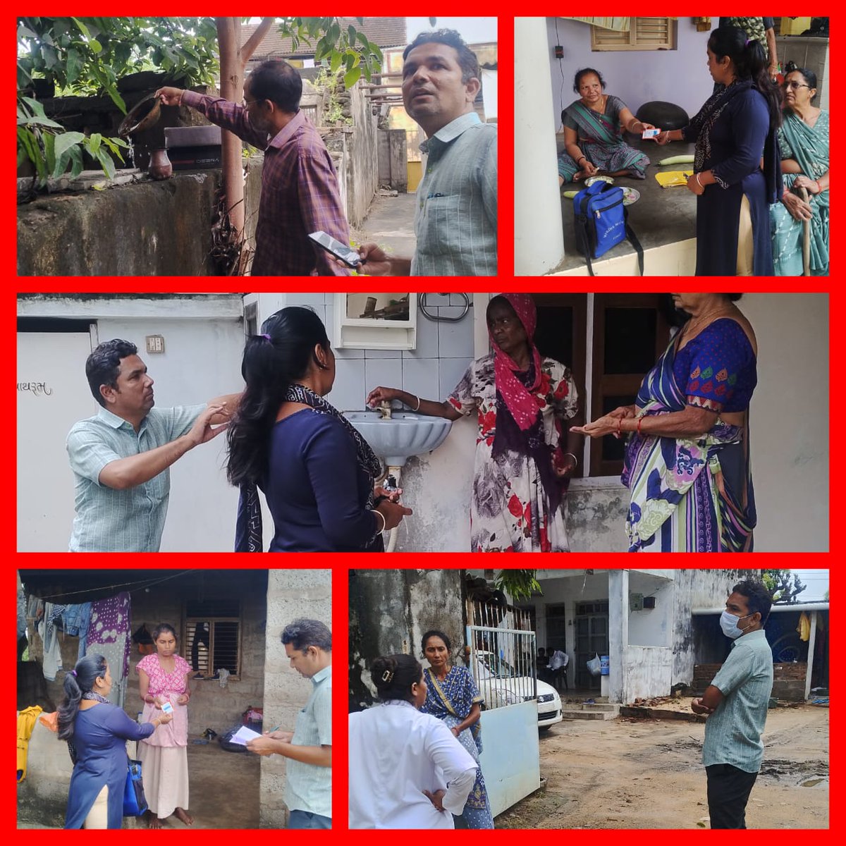 phcdarsadi's tweet photo. આજ રોજ phc દરસડી તા.માંડવી ના વિરાણી સબસેન્ટર માં એન્ટી લરવાલ તેમજ TB દર્દી મુલાકાત 
ક્લોરીનેશન કામગીરી. https://t.co/CUk5S2adPM