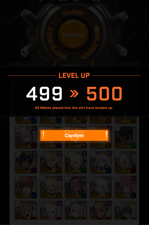 I hit sync 500!!