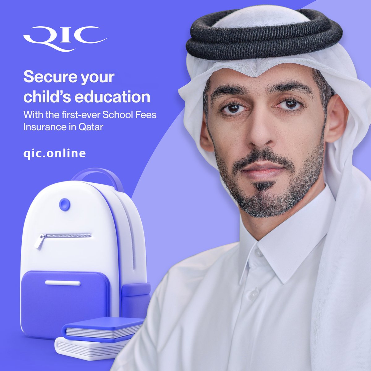 QIC Launches Qatar’s First School Fees Protection Insurance!

Education is priceless, and now it’s protected. QIC’s pioneering solution ensures children’s learning continues uninterrupted in case of unforeseen events - providing families with peace of mind and stability.

Secure