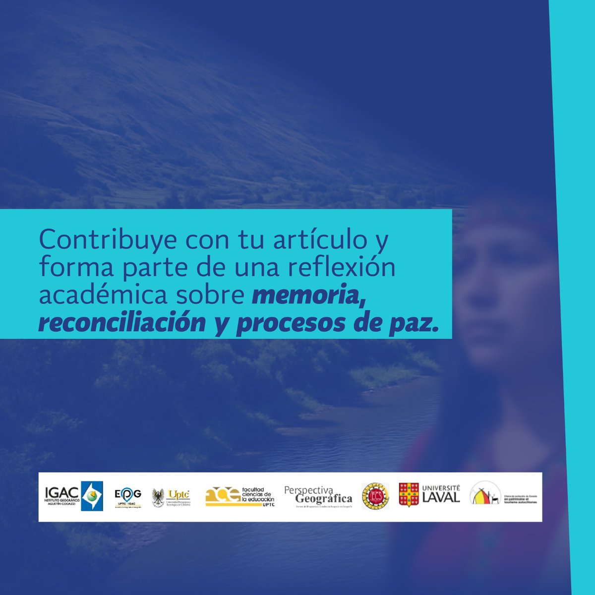 Abrimos convocatoria para el número 2026-II:
Patrimonios y conmemoraciones indígenas como herramientas de sanación: enfoques comparados en las Américas.

🗓 Apertura: 16/06/2025
🗓 Cierre: 16/10/2025
🗓 Publicación: 01/07/2026

¡Comparte tu artículo y haz parte de esta reflexión!