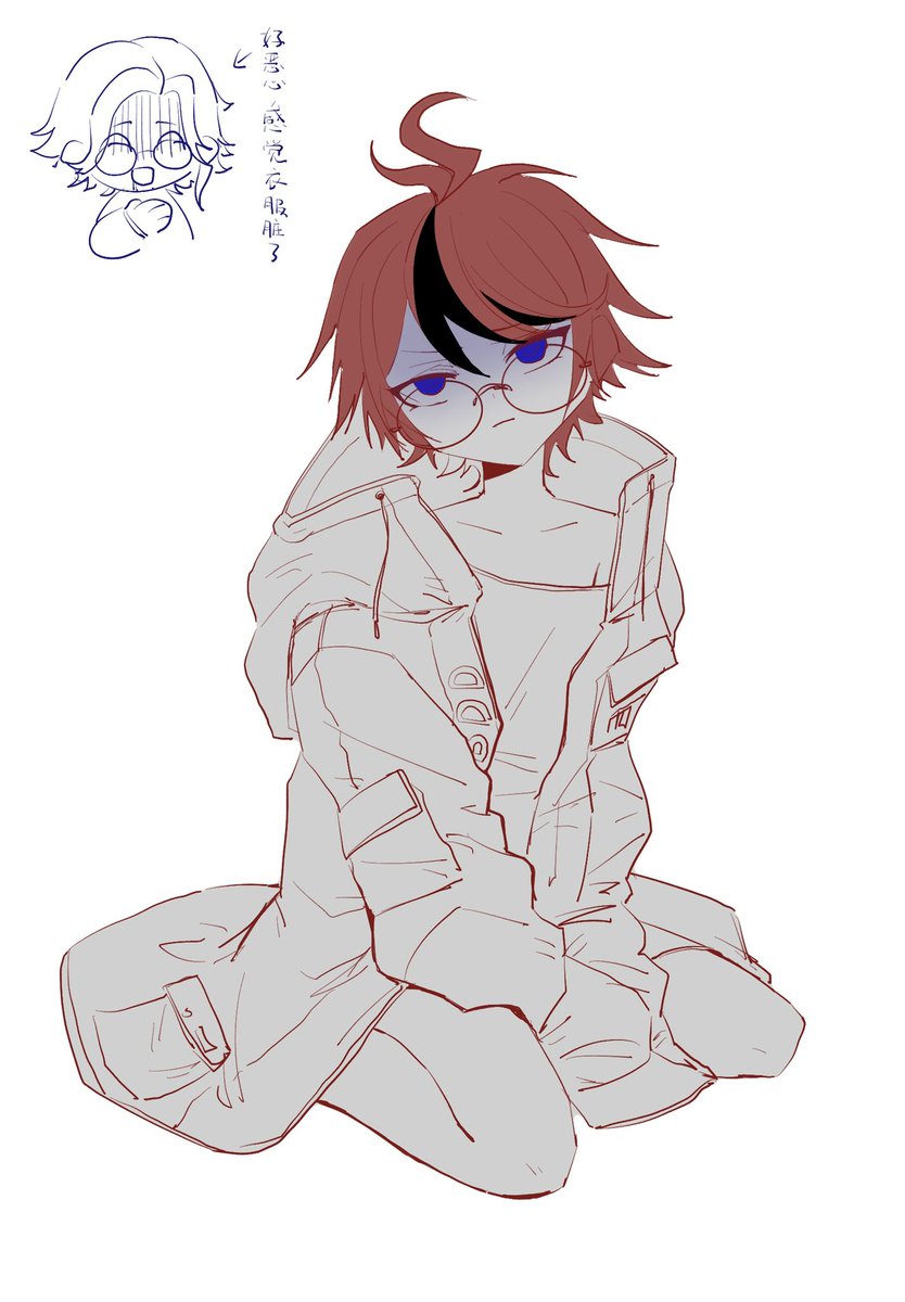 #拓衛 拓衛🌊🌙
*Eito said “ugh,that’s foul. My jacket absolutely ruined now.”