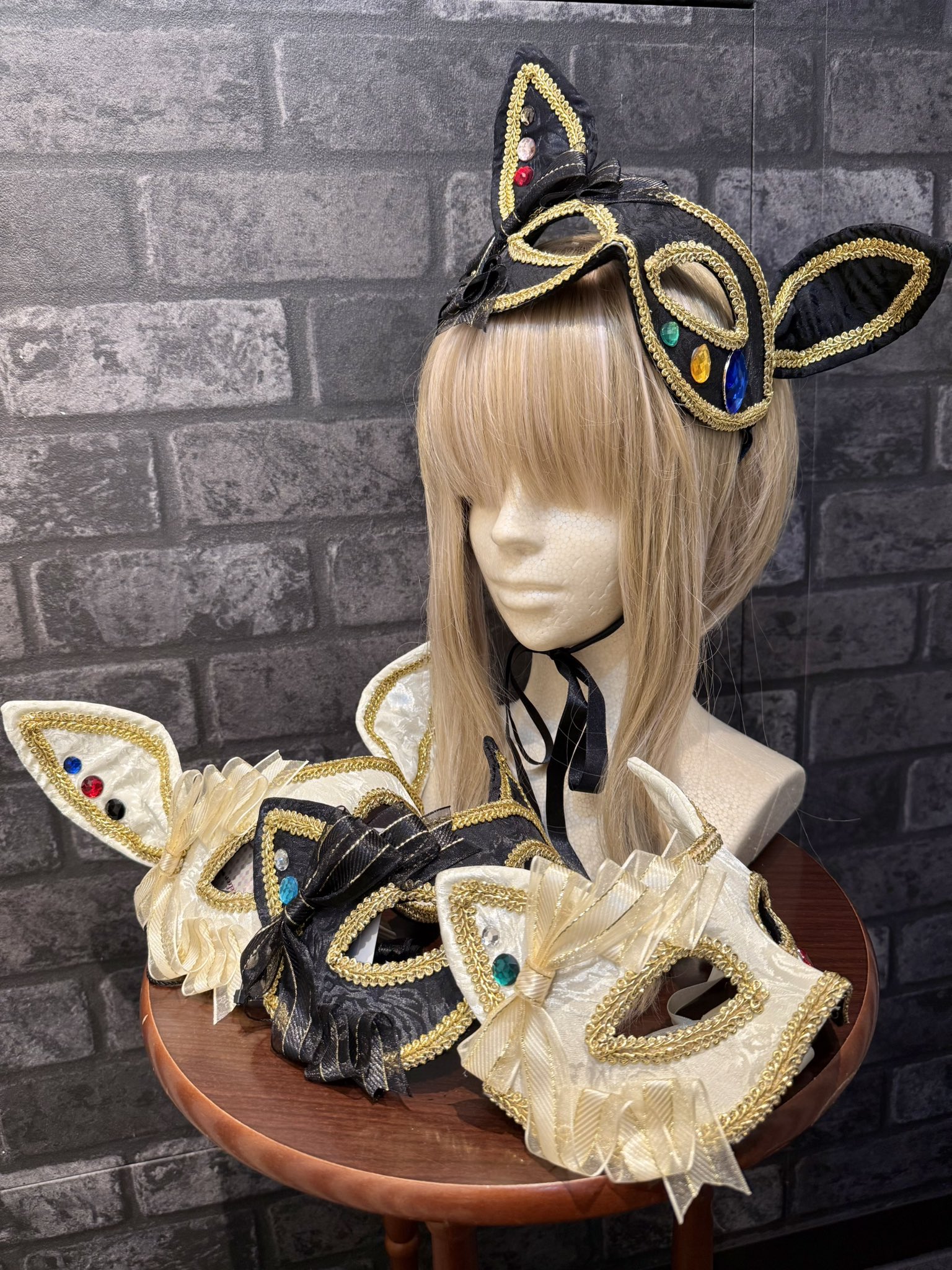 アトリエピエロ マスカレードマスク ヘッドドレス アトリエピエロ マスカレードマスク ヘッドドレス ATELIER