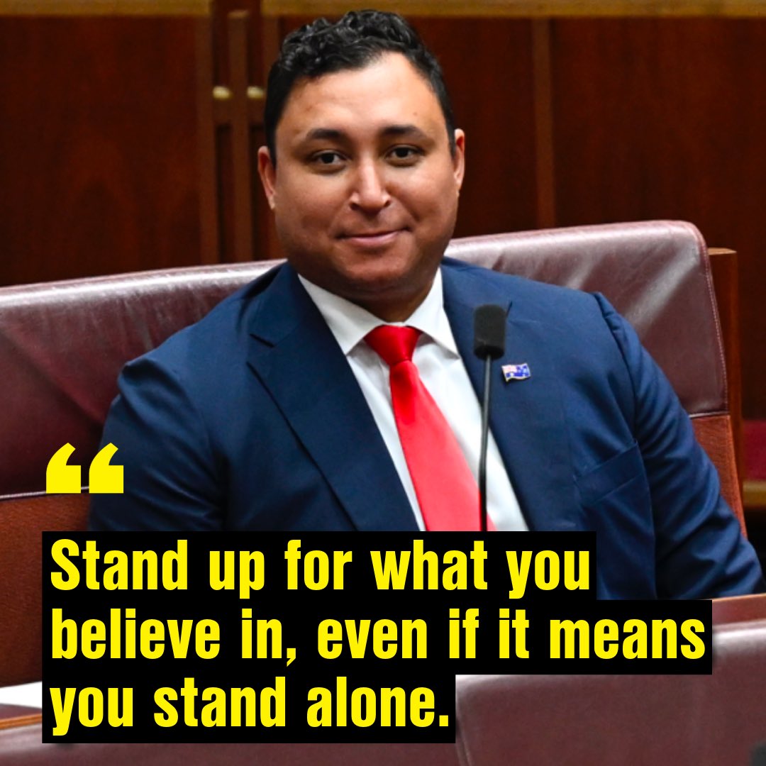 senatorbabet's tweet photo. No more mass immigration. Secure the borders. Put Australians first. Strengthen families, and make it easy for married couples to have children. Those who decide to call Australia home must assimilate and honour our Christian heritage, or go home. It’s not complicated. Australia deserves a real leader, not woke pretenders.