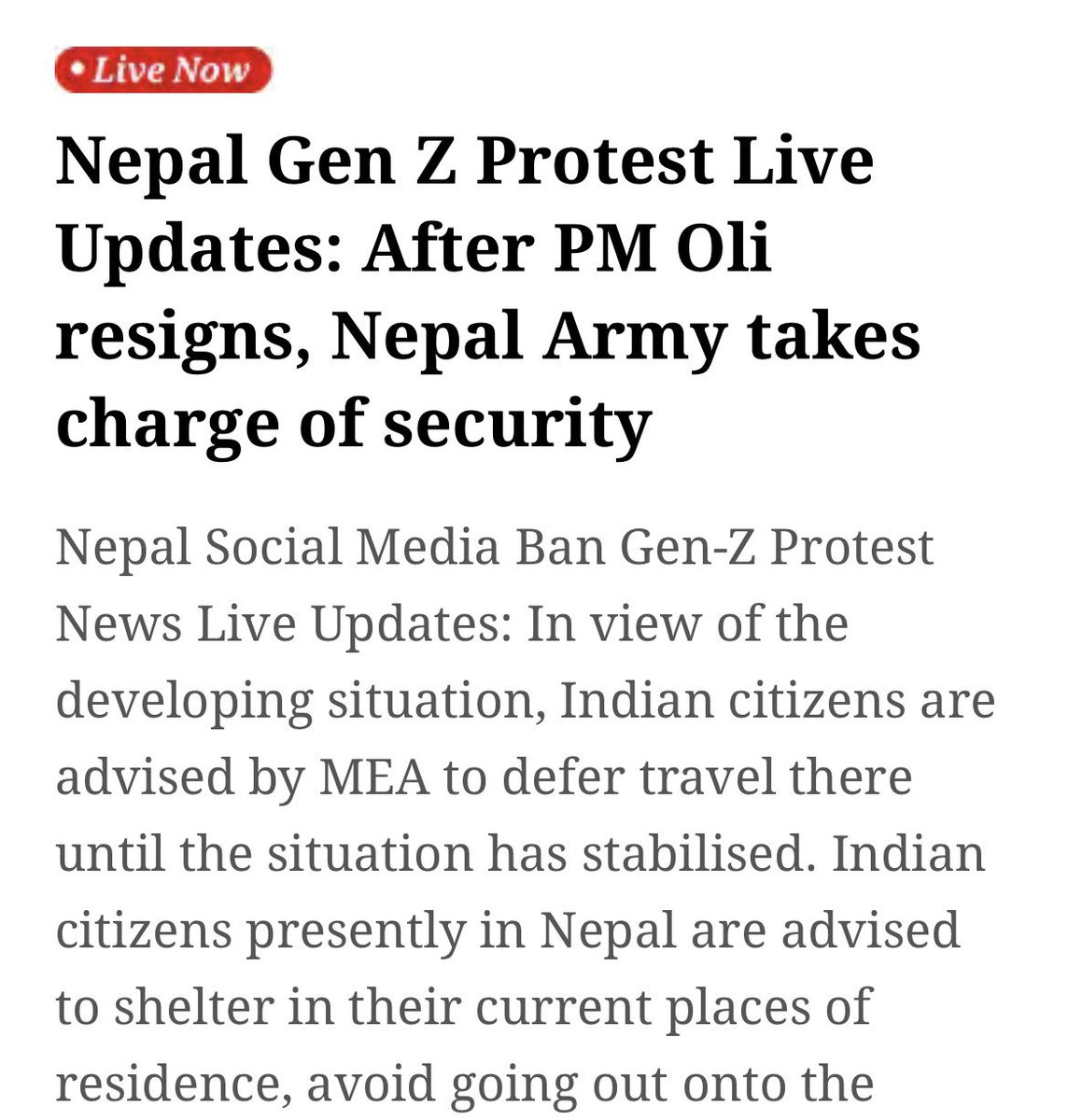 A protest in Nepal against corruption involved only Gen Z. Why aren’t working people protesting? Recently, the Nepal government banned social media apps, and then Gen Z began protesting—coincidence?