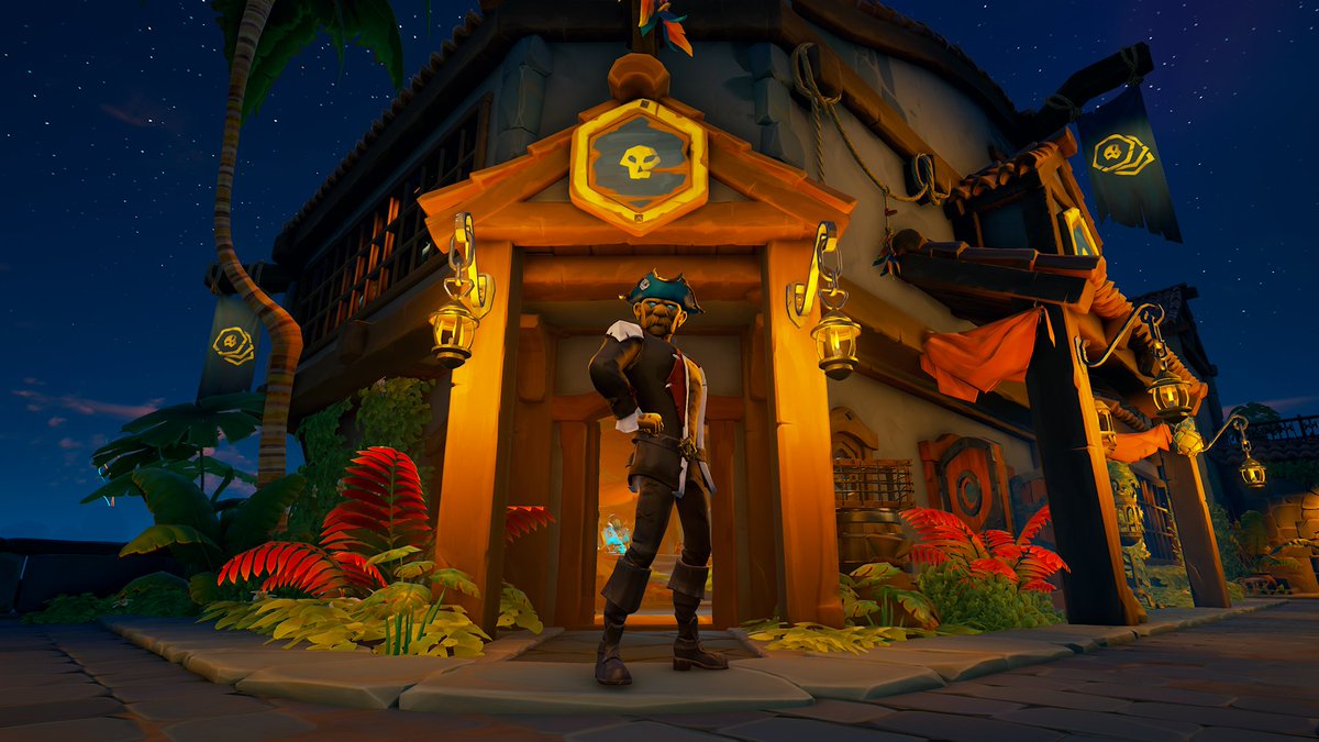 OliverBuse123's tweet photo. *Outpost update* 

If you have the funds and wish to purchase some fine cosmetics that our beloved shipwright Sharon does not have the capabilities to craft herself then please feel free to stop by our local Pirate Emporium
#SeaOfThieves
#MayorOfPortMerrick
#PortMerrick https://t.co/6qbtasAYLP