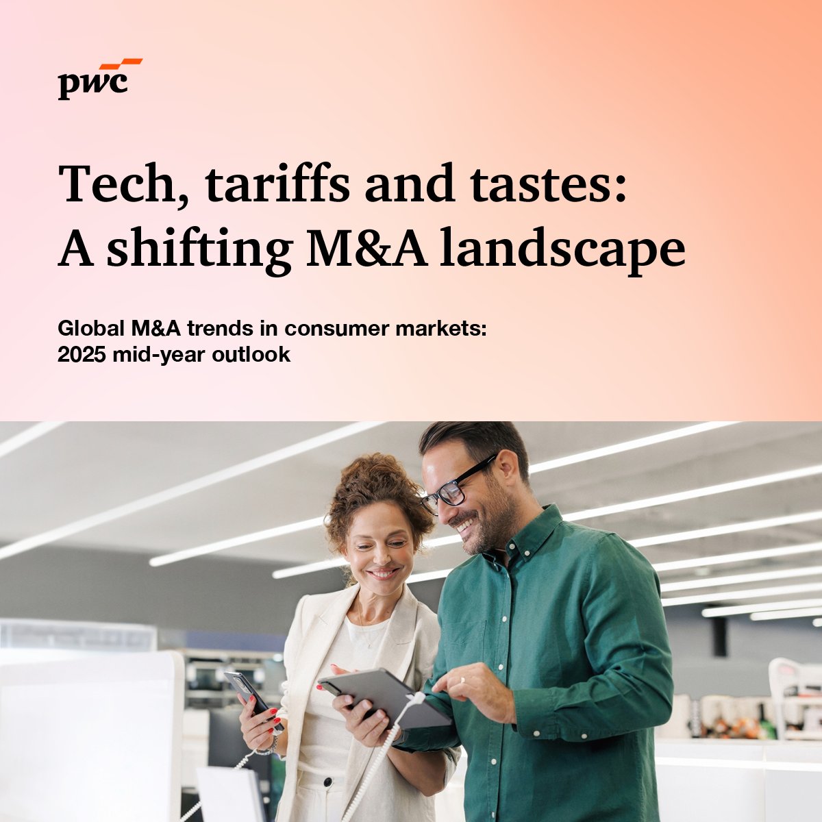 PwC_Indonesia's tweet image. Caution&apos;s still the name of the game for consumer markets dealmakers in a not-so-quiet environment. In our midyear M&amp;amp;A outlook we highlight why investors are taking a measured approach to deals, but remain open to opportunity: pwc.to/4aj6HpM. #PwCIndonesia #PwCDeals…