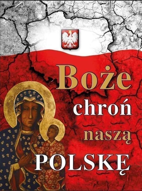 Boże, chroń Polskę i obdarz ją pokojem. Zachowaj nas od wojny i podziałów.

✝️🇵🇱🙏