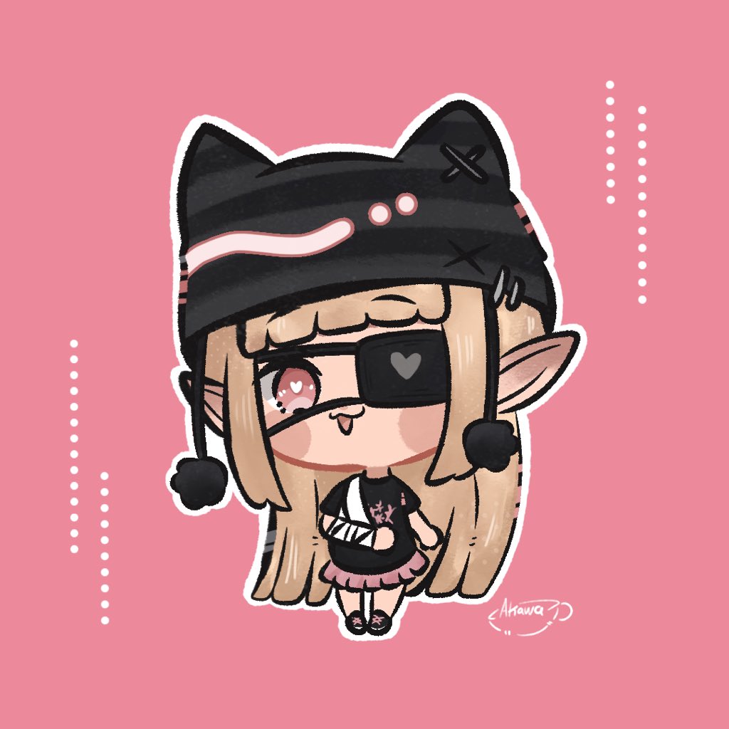 Haven’t been posting much art, so here a simple Cheeb I did during my free time