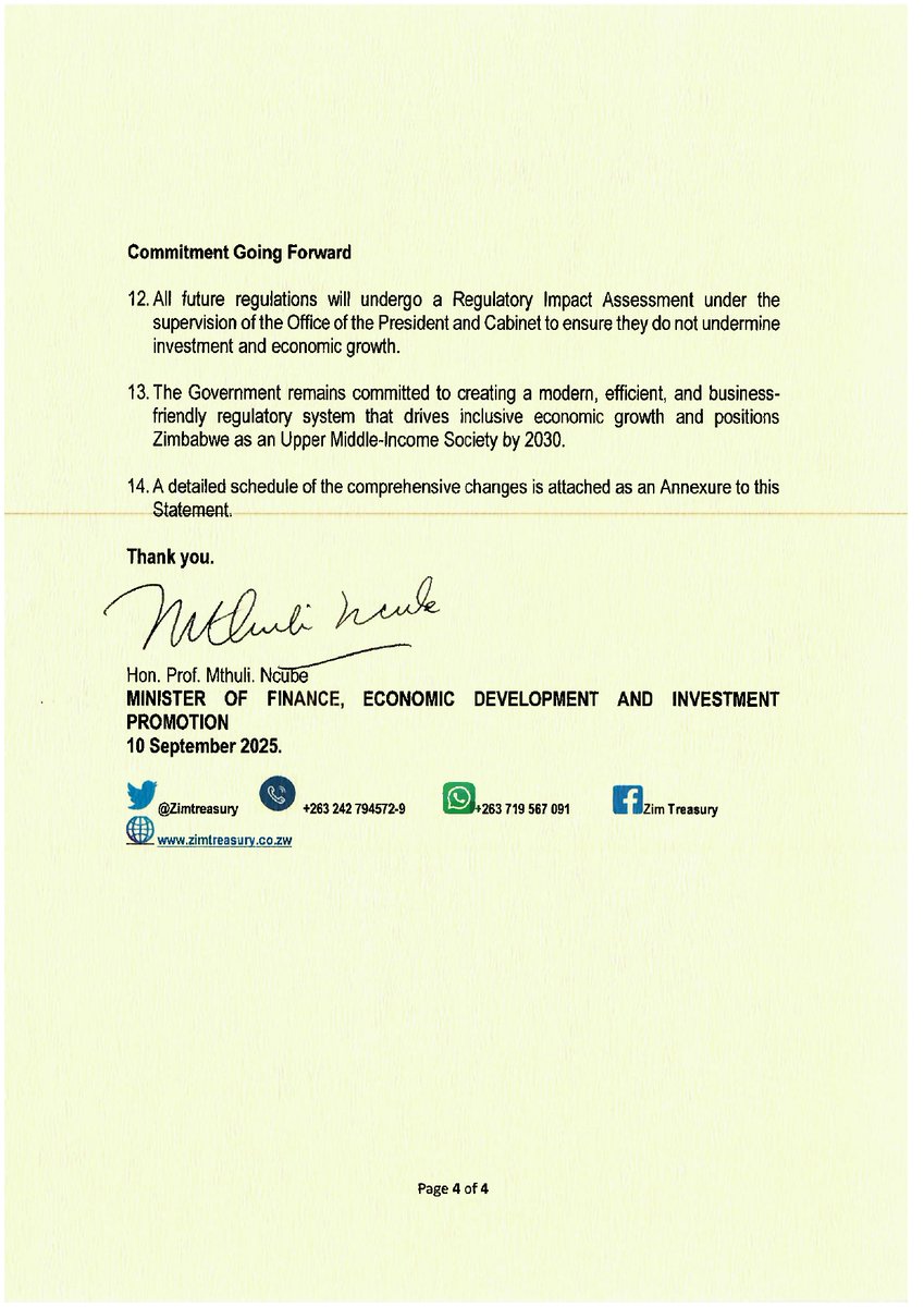 PRESS STATEMENT ON THE REVIEW OF BUSINESS REGULATIONS FOR LIVESTOCK AND DAIRY FARMING AND THE STOCKFEED SUB-SECTORS

Government has launched sweeping Ease of Doing Business reforms in the livestock, dairy &amp; stockfeed sectors that has seen 20+ permits &amp; levies scrapped or reduced,