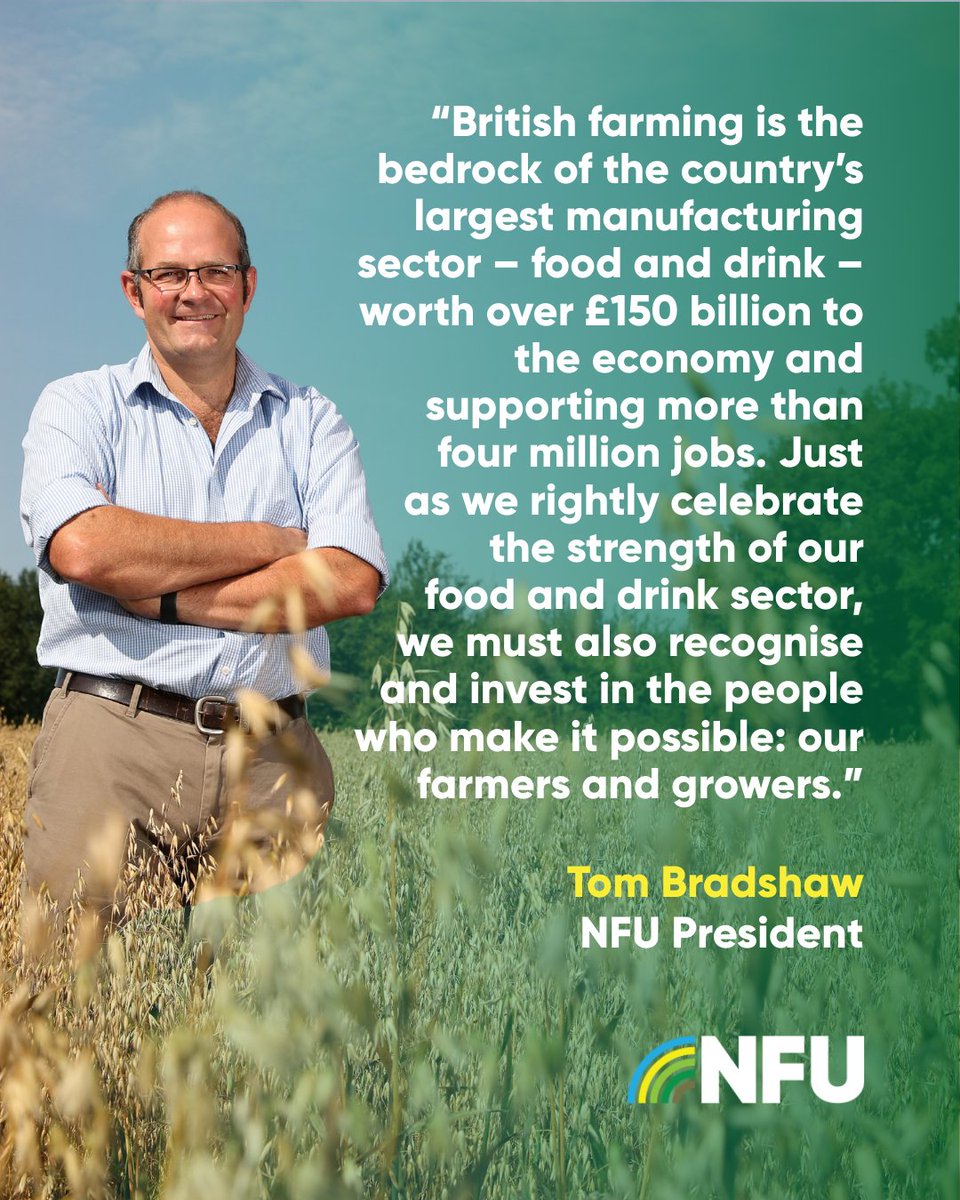 As the country celebrates #BackBritishFarmingDay NFU President Tom Bradshaw (<a href="/ProagriLtd/">Tom Bradshaw</a>) reflects on the impact farmers and growers have across the country, and the public's support.

Read the full story here 👉ow.ly/1eQb50WTYnV