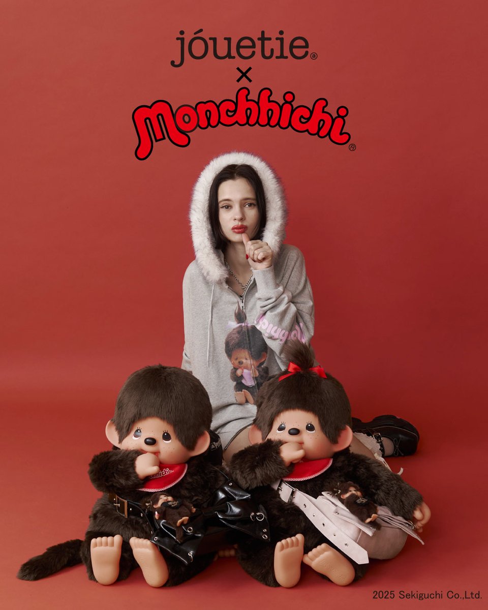 モンチッチ × jouetie🐵🎀 初のコラボアイテムが登場！ ＼ モンチッチ
