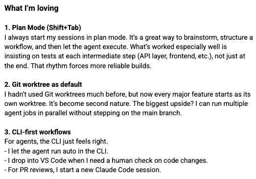it’s been close to 3 months of using claude code (cc) for building trivial and non-trivial systems. 

shared few notes of what I'm loving; some gotchas and something that drives me nuts

when it comes to cc - what are you loving / dealing with / driving you crazy?