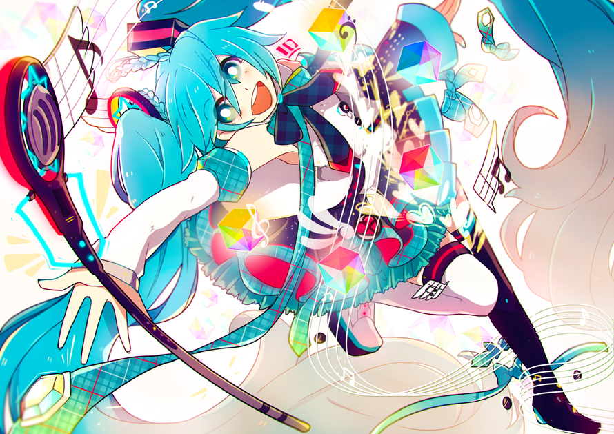 初音ミク ,magical_mirai_miku 「変身」|hikus☂のイラスト