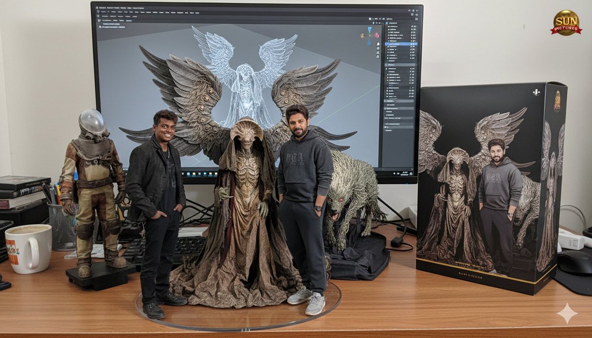 Allu Jaisai (@nimmalajaisai23) on Twitter photo Sun Pictures 🤝 <a href="/alluarjun/">Allu Arjun</a> 🤝 <a href="/Atlee_dir/">atlee</a>
Crossing Borders. Building Worlds. 💥🔥
#AA22xA6 - A Magnum Opus From <a href="/sunpictures/">Sun Pictures</a> 💥
#AA22 #A6 #SunPictures #TrendingNow Sun Pictures 🤝 <a href="/alluarjun/">Allu Arjun</a> 🤝 <a href="/Atlee_dir/">atlee</a>
Crossing Borders. Building Worlds. 💥🔥
#AA22xA6 - A Magnum Opus From <a href="/sunpictures/">Sun Pictures</a> 💥
#AA22 #A6 #SunPictures #TrendingNow