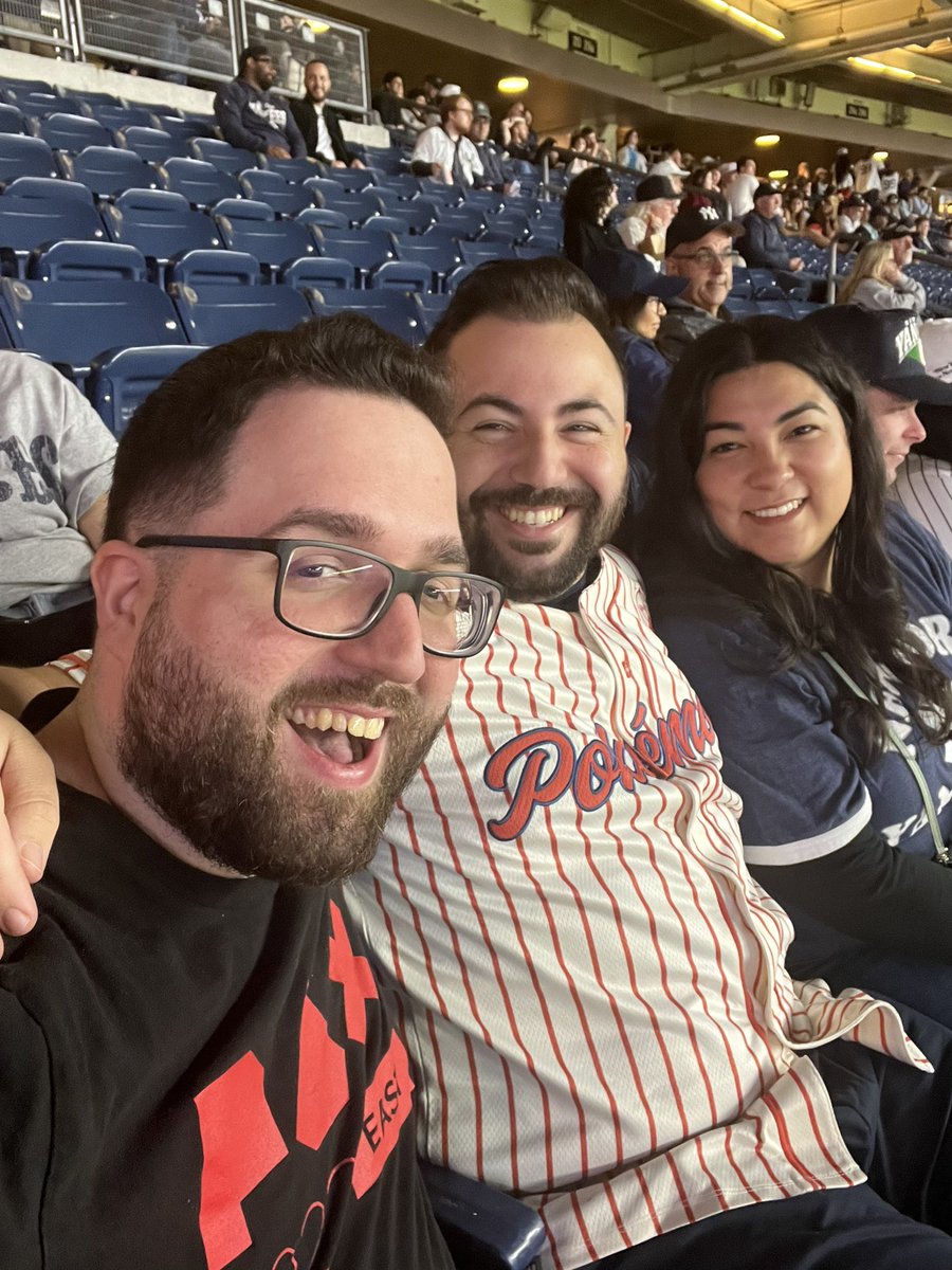 CRAZY coincidence seeing this post while at the Yankees game, such a small world! Immediately hit up Bryan and Erica to link up, was great seeing you guys even if brief 🥹❤️