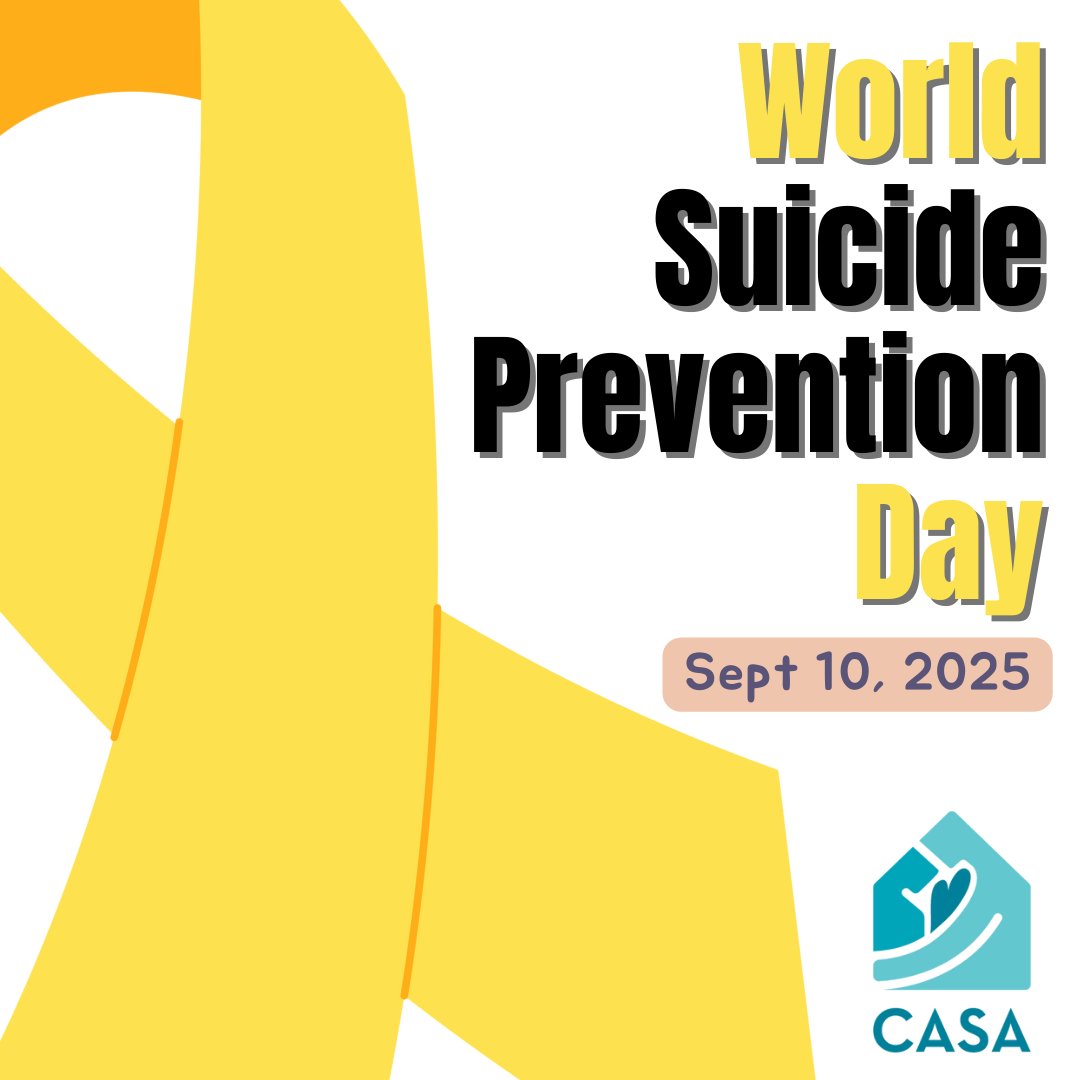 CASAssumption's tweet image. World Suicide Prevention Day || Sept 10, 2025

By raising awareness, we can all do our part in helping and recognizing the support we can provide in our little ways to those who might be in need.

Even the smallest act of kindness can make a big difference.