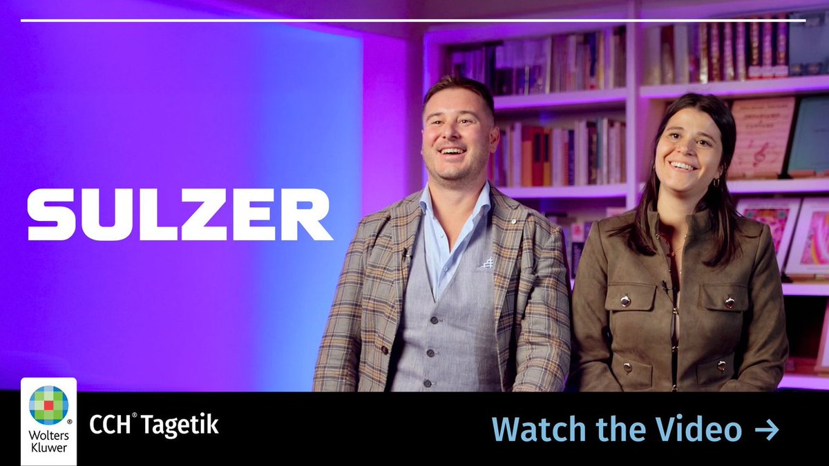 hariskumaar3's tweet photo. Listen to how Sulzer revolutionized its finance operations with CCH Tagetik, achieving seamless integration, user empowerment, and operational excellence. Watch the video! https://t.co/9yyoRYkYtZ https://t.co/Uq2ueq57on