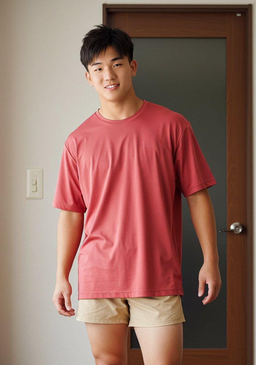 今日はおうちでまったりと😁

#AI男子 #aiboy