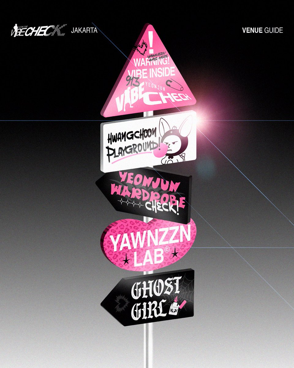 #YeonjunVibeCheck JAKARTA D-3 ⛓️‍💥

HOUSE RULES &amp; VENUE GUIDE
___obey the rules and have_____fun 🩷