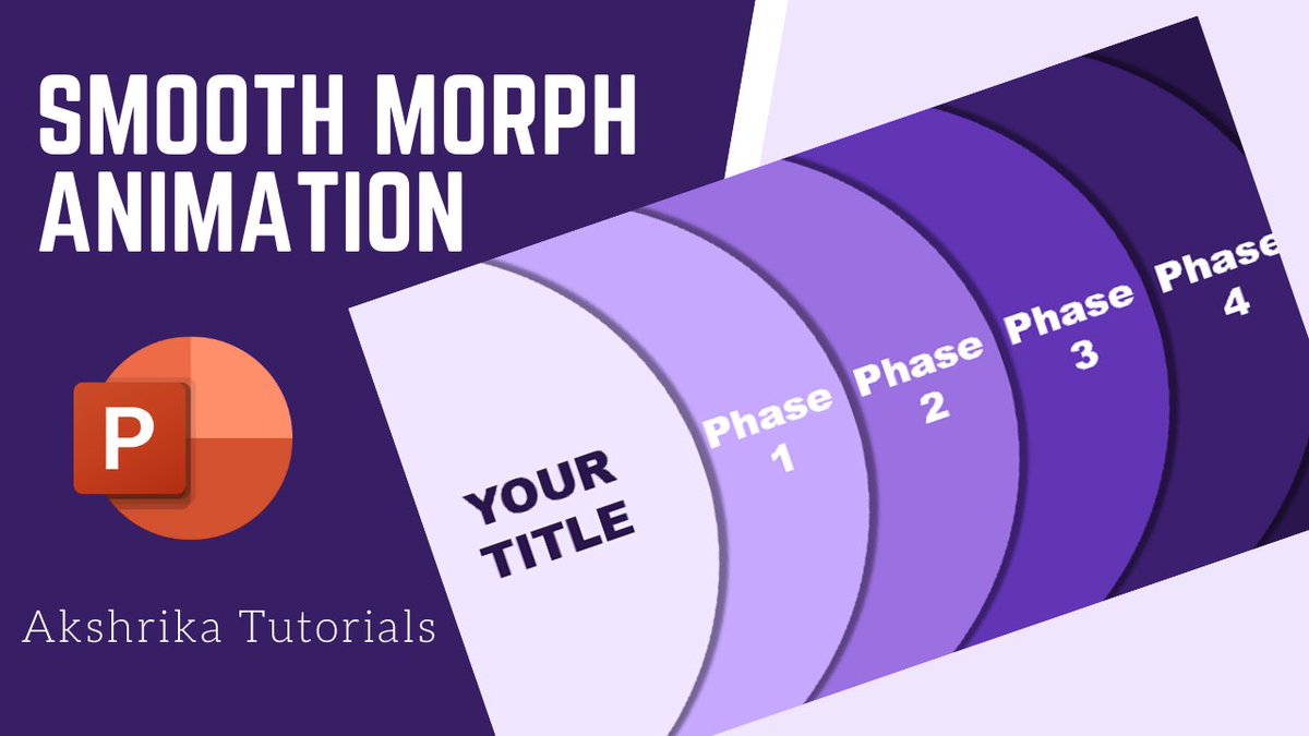 SlideShorts's tweet image. 🚀Make your PowerPoint slides pop! Learn how to create smooth morph animations with perfectly aligned shapes and colorful overlays. Perfect for engaging, professional presentations.
🎥Full tutorial: youtu.be/5F1PcCLT8wI?si…
#PowerPoint #PresentationTips #MorphTransition