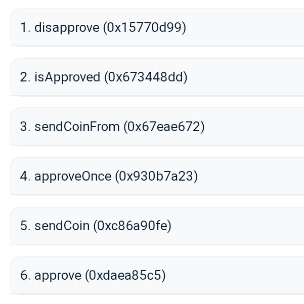 0xzxch's tweet image. Functions of $CC - Deployed Sept. 8th, 2015.

It will be launched via wrapper soon and will be the second-oldest ETH coin on the market.

I like it because it is based on Vitalik's version of standardized currencies from Sept. 6th, 2015, and it resembles many ERC20 functions.