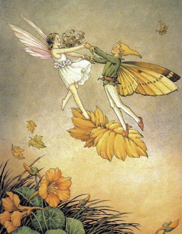 Dancing into the #autumn. 

Image: Ida Rentoul Outhwaite, 1920s 
#LegendaryWednesday