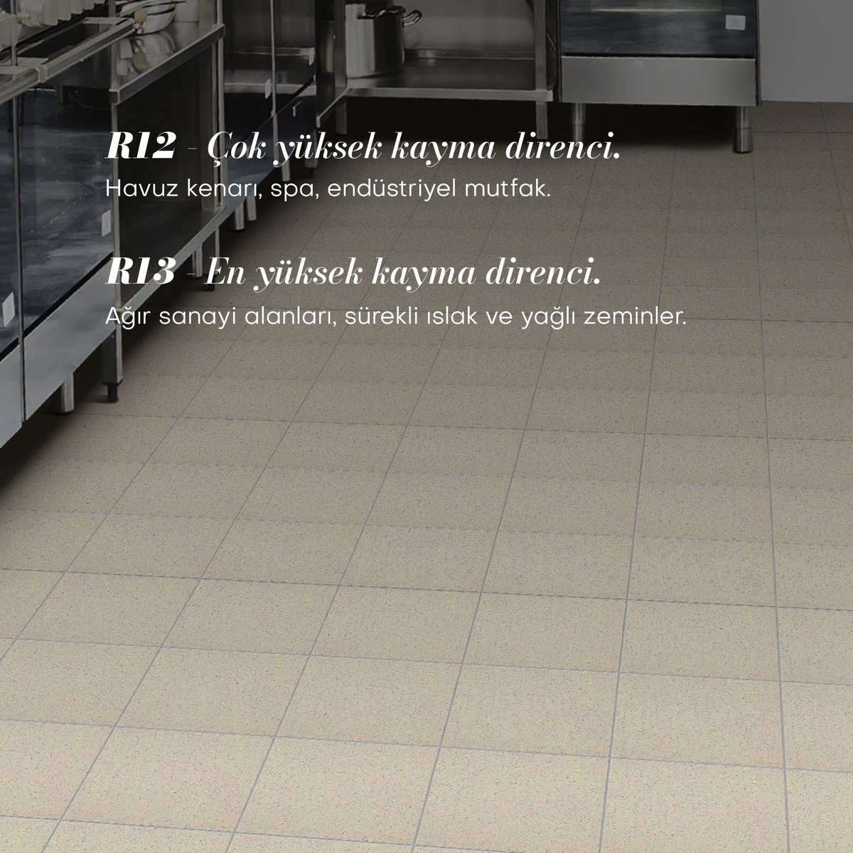 Seramik seçiminde estetik kadar güvenlik de ön planda olmalıdır.
Zeminlerde kayma direnci “R” değeri, kullanım alanına en uygun tercihi yapmanıza yardımcı olur.
Doğru R değeriyle hem güvenliği hem de estetiği bir arada yaşayın.

#egeseramik #seramik #kaymadirenci #zemin