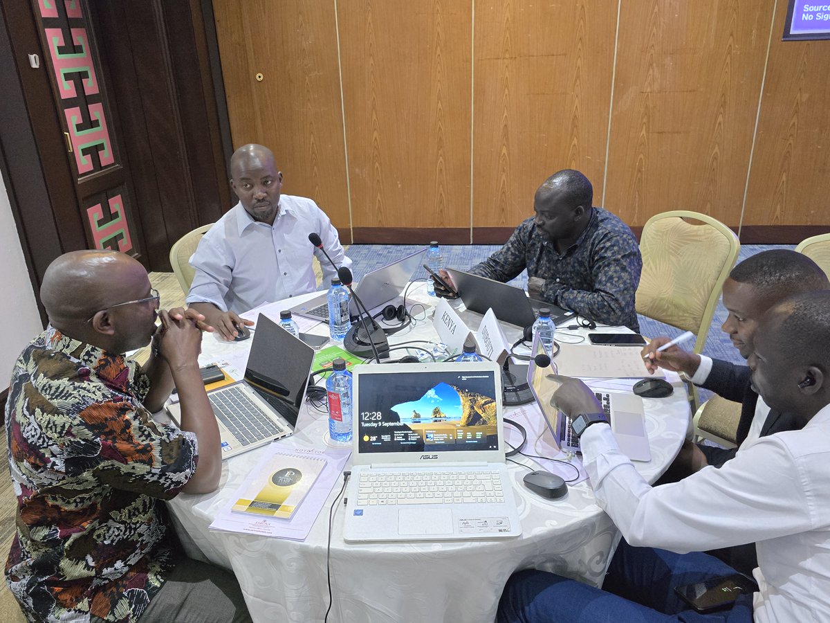 IGADHealthS's tweet photo. #IGADMigration

📍Ongoing: Its Day 3 of the Writeshop for the development of the for the development of the 3rd edition of the IGAD Migration Statistics Report, in Mombasa, Kenya. 

In the 📸 - #Day2 Recap: Focal points from IGAD Member States and partners, including @RDHRONairobi, @StatsSweden, AUC/@statafric, @giz_gmbh, and @RefugeesAfrica — collaborated to develop a zero draft of selected chapters, highlighting key migration and displacement profiles and patterns across the IGAD region. 

#IGADMigrationStatistics @meigague  @_MbokaziSabelo