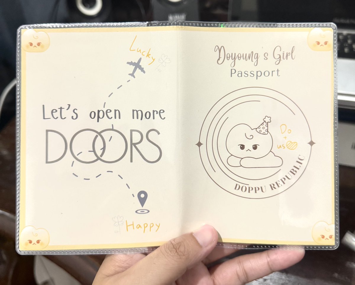 Kindly rt🫶🏻

🍀Giveaway🍀
Doyoung Doors concert in Bangkok🚪🪽

ᥫ᭡ Passport Cover ᥫ᭡

📍Thunder Dome
🗓️ 13 Sept (day 1)
💌 1 pc for 1 person

Let’s open more Doors and be happy go lucky!🍀