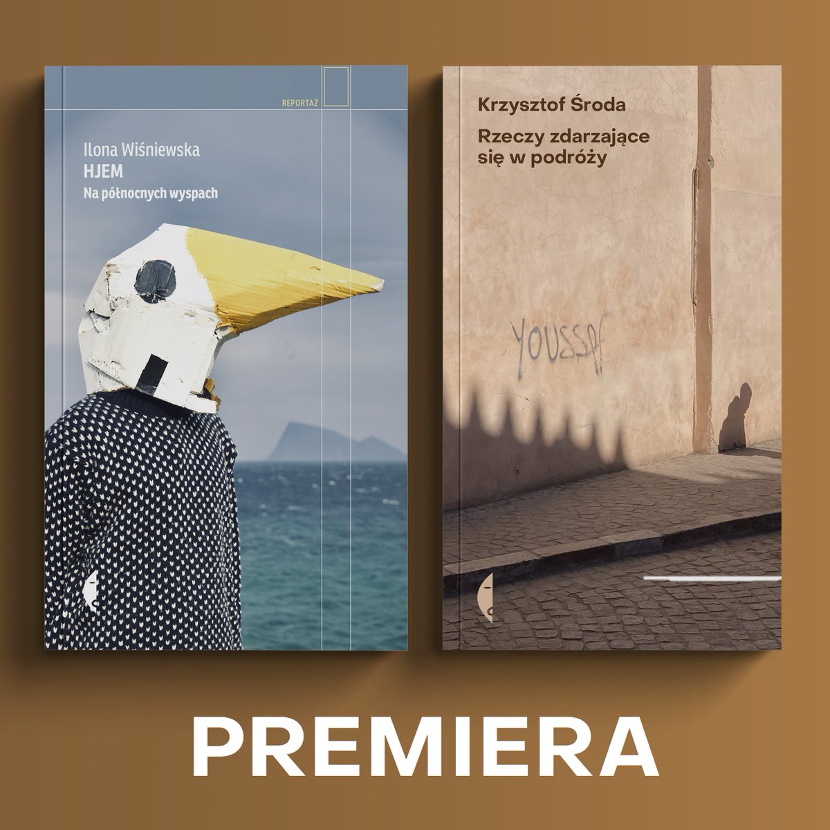❗️PREMIERA❗️
Od dziś w księgarniach znajdziecie znakomity reportaż Ilony Wiśniewskiej „Hjem. Na północnych wyspach” oraz przepiękne eseje Krzysztofa Środy „Rzeczy zdarzające się w podróży”.
Książki są dostępne w naszej księgarni internetowej:
czarne.com.pl/katalog/nowosci